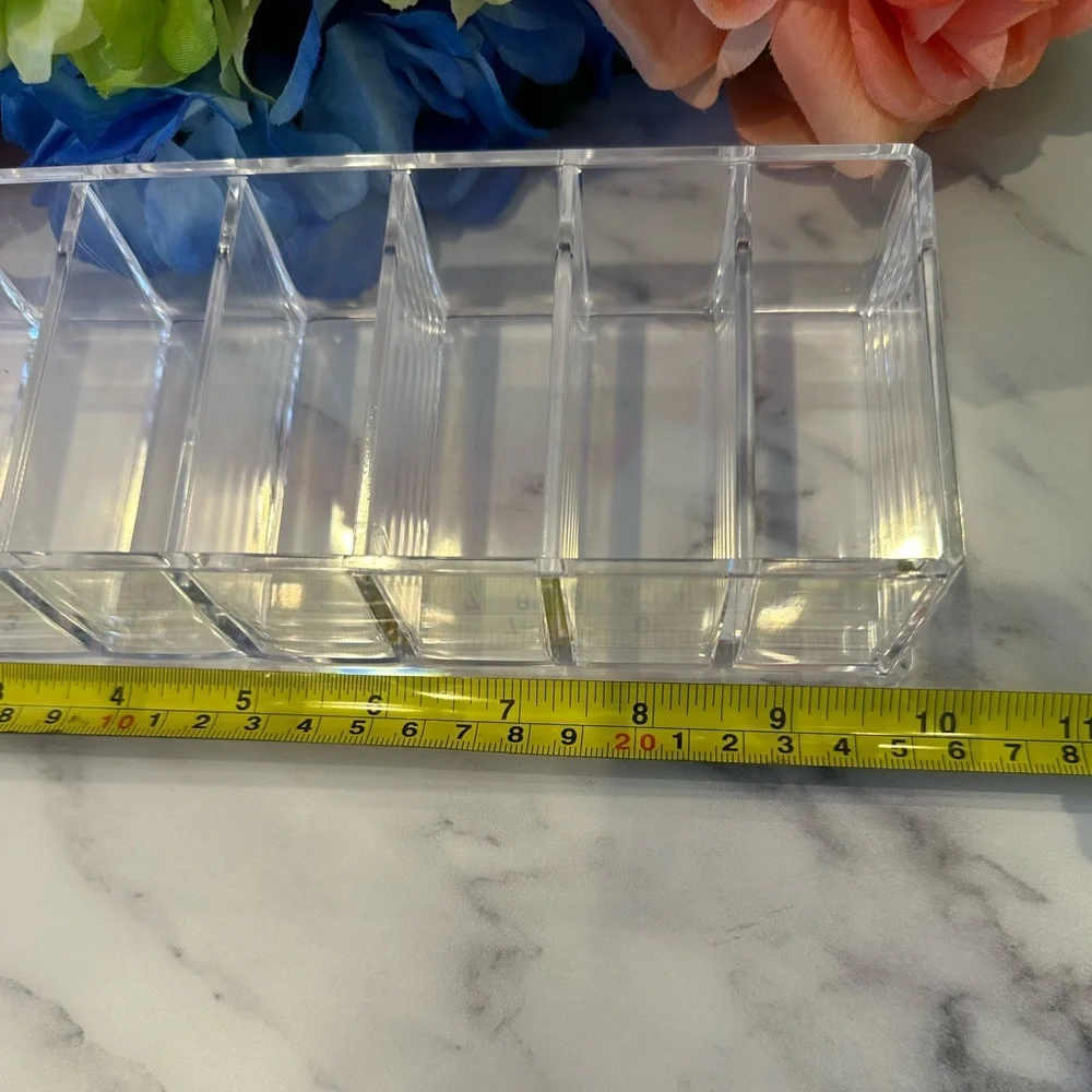 Clear Acrylic Beauty Vanity Organizer Tray